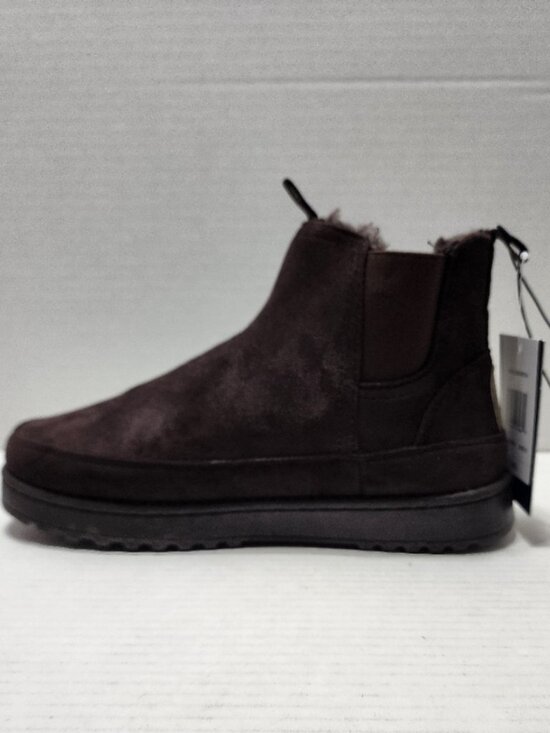 New White Mountain Isleworth Dark Brown Boot - Faux Suede & Fur - Size 12 main image 7